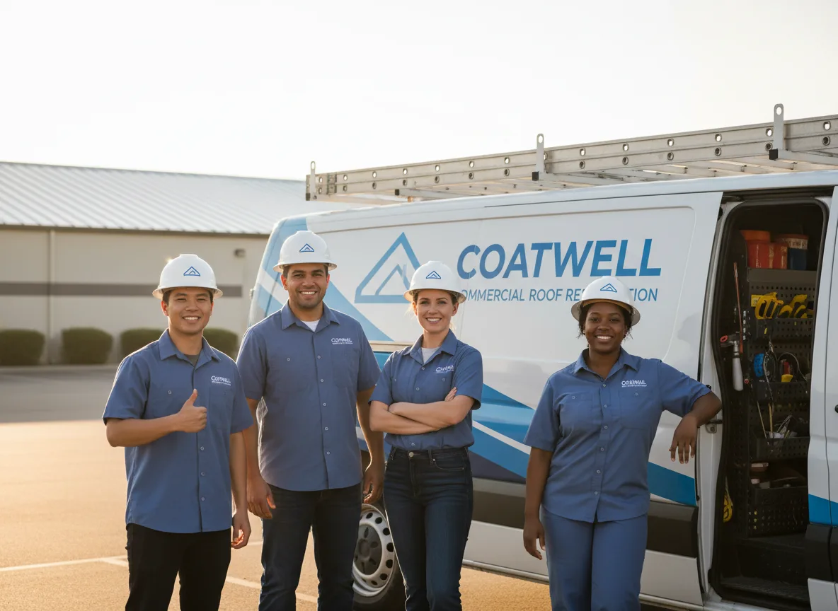 Commercial roof coating company in Calais, VT